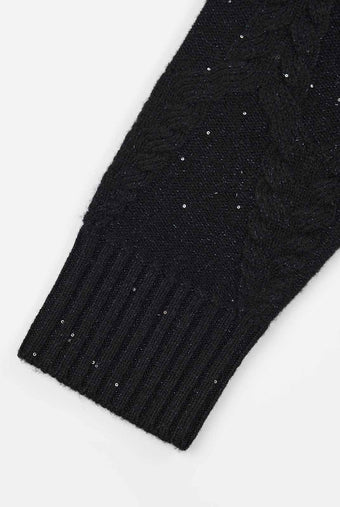 ASOBIO 100% Wool Turtleneck Pullover Sweater