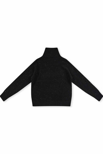 ASOBIO 100% Wool Turtleneck Pullover Sweater