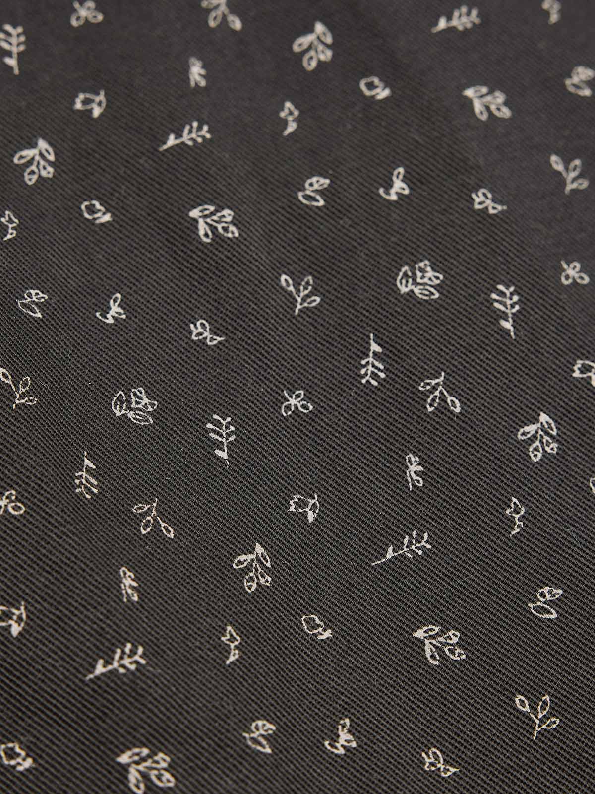 ASOBIO Printed A-Line Maxi Skirt