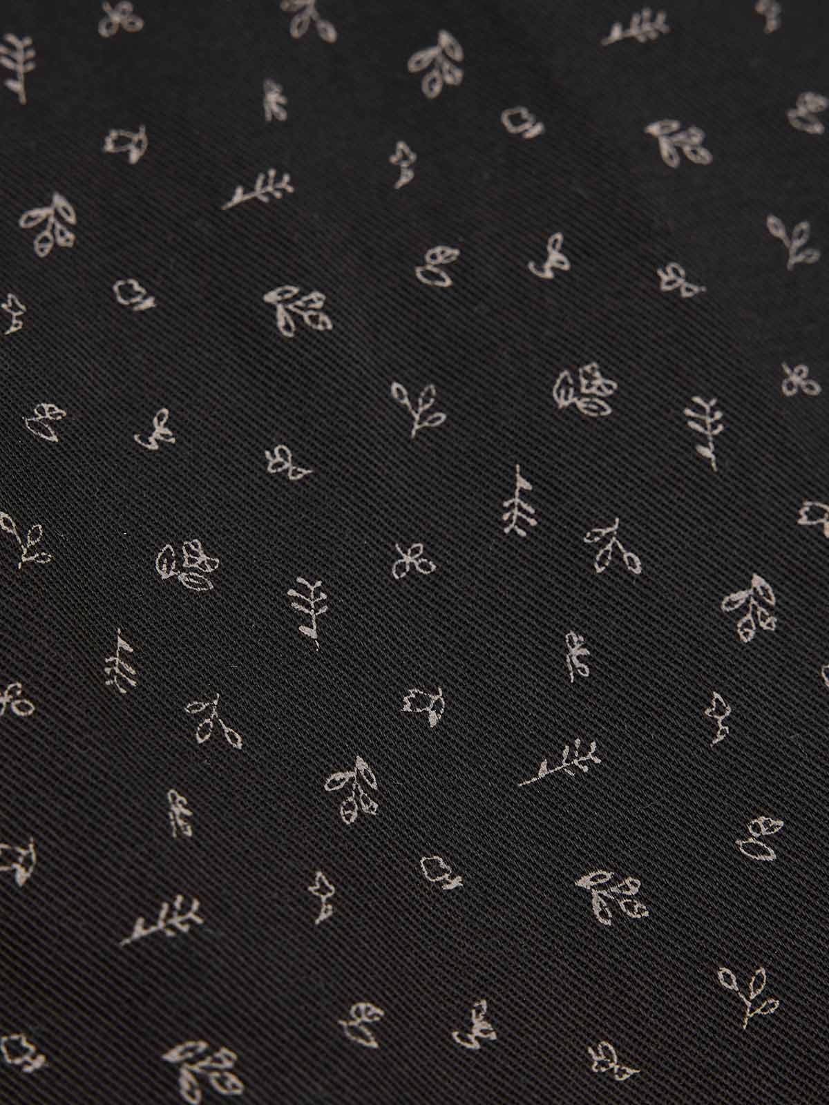 ASOBIO Printed A-Line Maxi Skirt