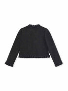 ASOBIO Floral-Embellished Tweed Jacket