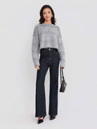 ASOBIO Bow-Pattern Knit Sweater