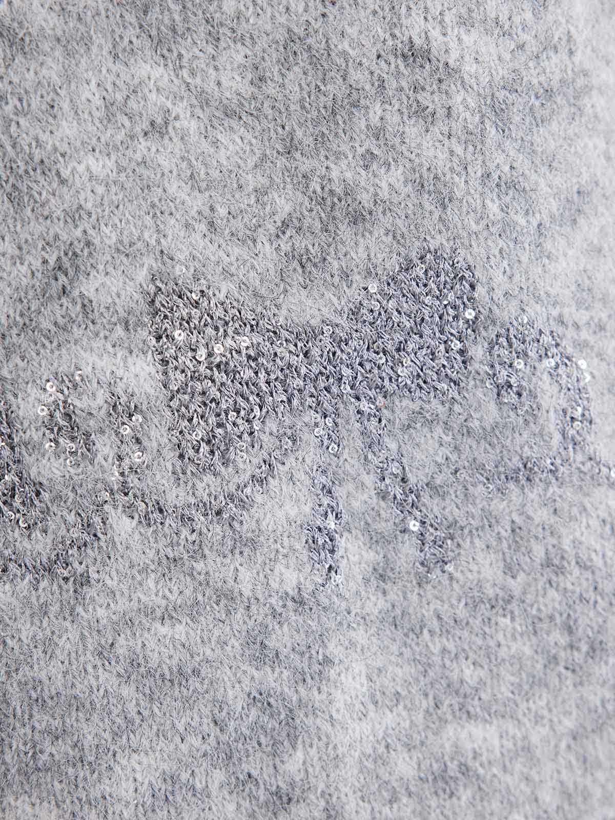 ASOBIO Bow-Pattern Knit Vest