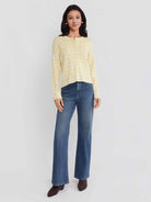 ASOBIO Wool Blend Textured Cardigan
