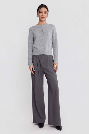 ASOBIO Wool-Cashmere Cardigan