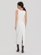 ASOBIO Tuck Midi Dress