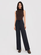 ASOBIO Striped Straight-Leg Sweatpants