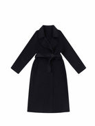 ASOBIO Minimalist Long Double-Faced Wool Coat