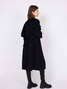 ASOBIO Minimalist Long Double-Faced Wool Coat