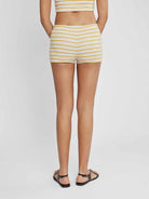 ASOBIO Mid-Rise Knitted Mini Shorts