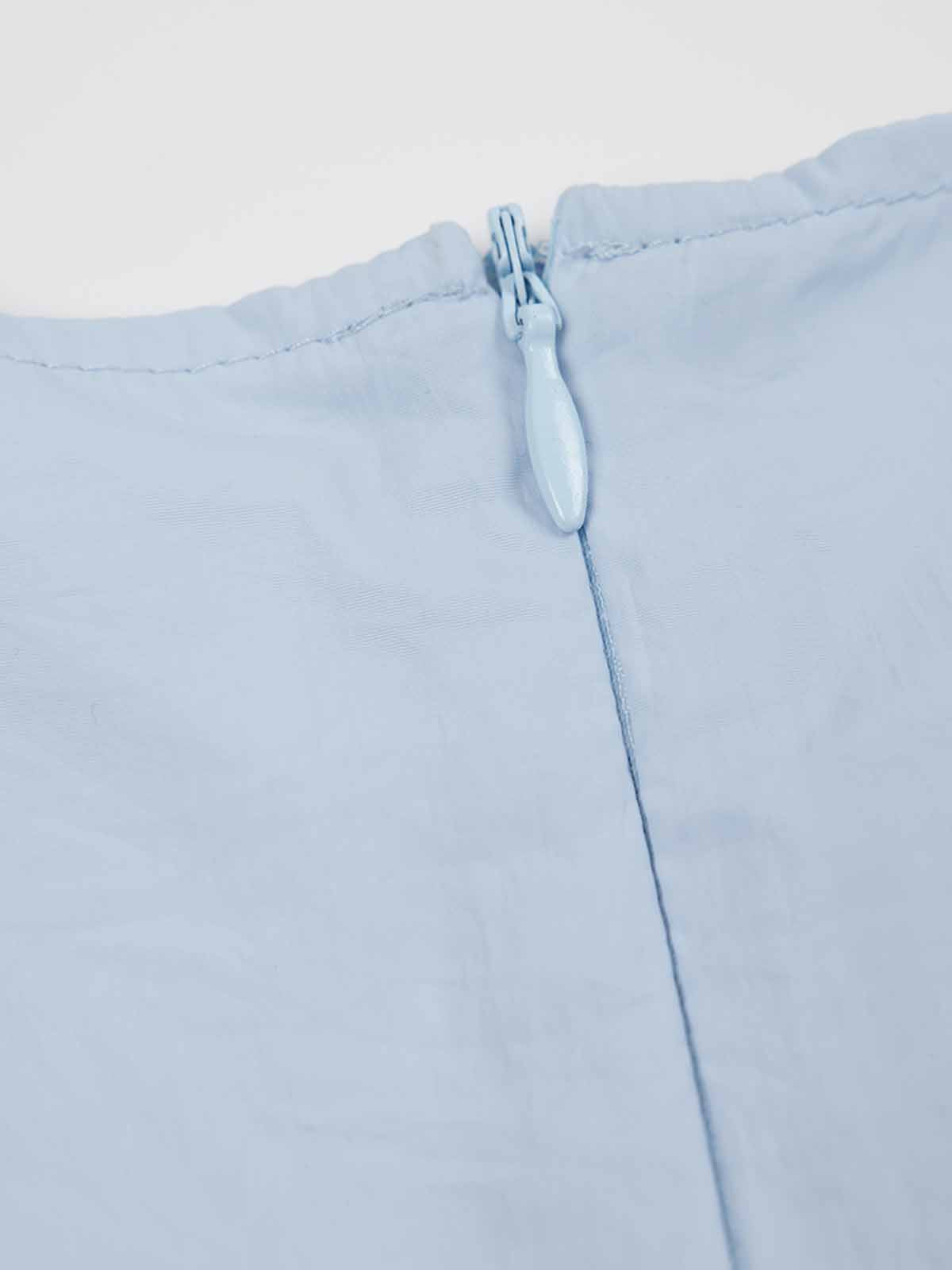 ASOBIO Sleeveless Bubble-Hem Midi Dress