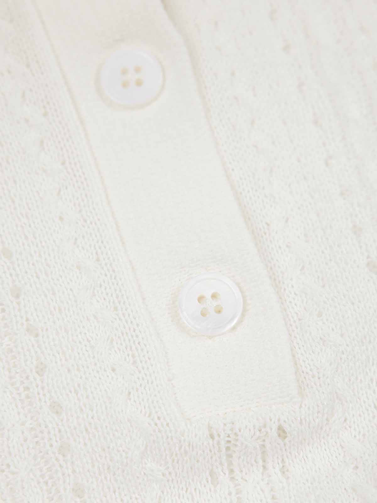 Ribbed Knit Polo Top