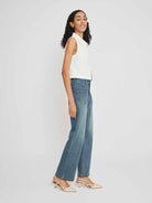 Double-Zip Sleeveless Fitted Shirt Top
