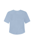 Stretch Rib Short Sleeve Henley Top