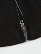 Double-Zip Sleeveless Fitted Shirt Top