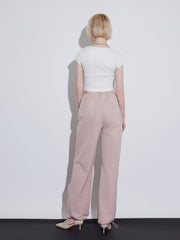 Stylish High-Waisted Utility Parachute Pants