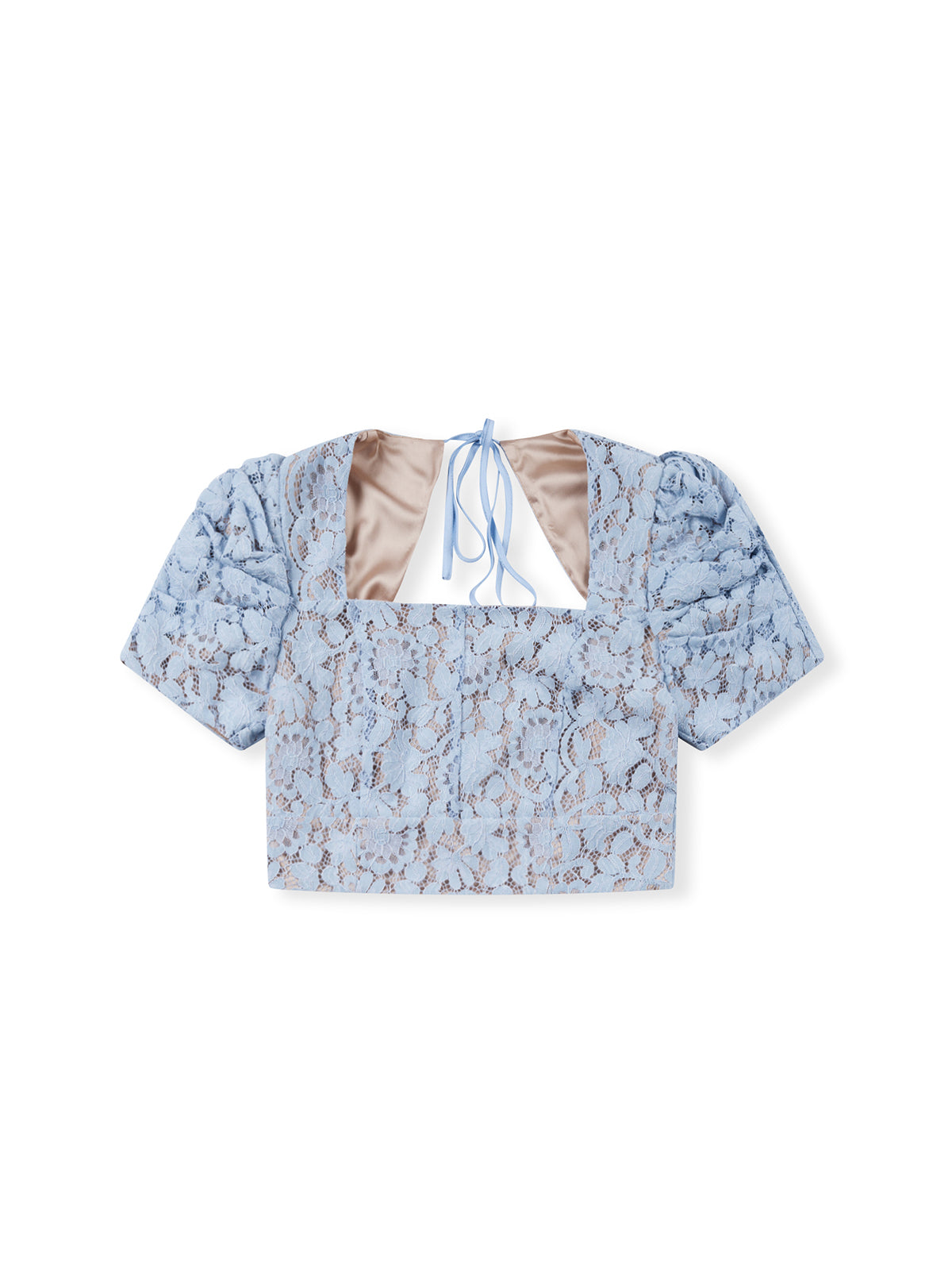 Squareneck Lace Top