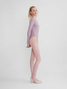 Body-hugging Boatneck Long-Sleeve Bodysuit