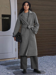 ASOBIO Classic Soft Wool Double-Face Coat