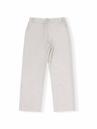 ASOBIO Cropped Mid-Rise Straight Leg Trousers