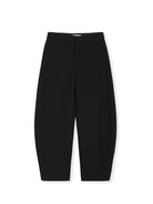 Mid-Rise Barrel-Leg Off-Duty Pant