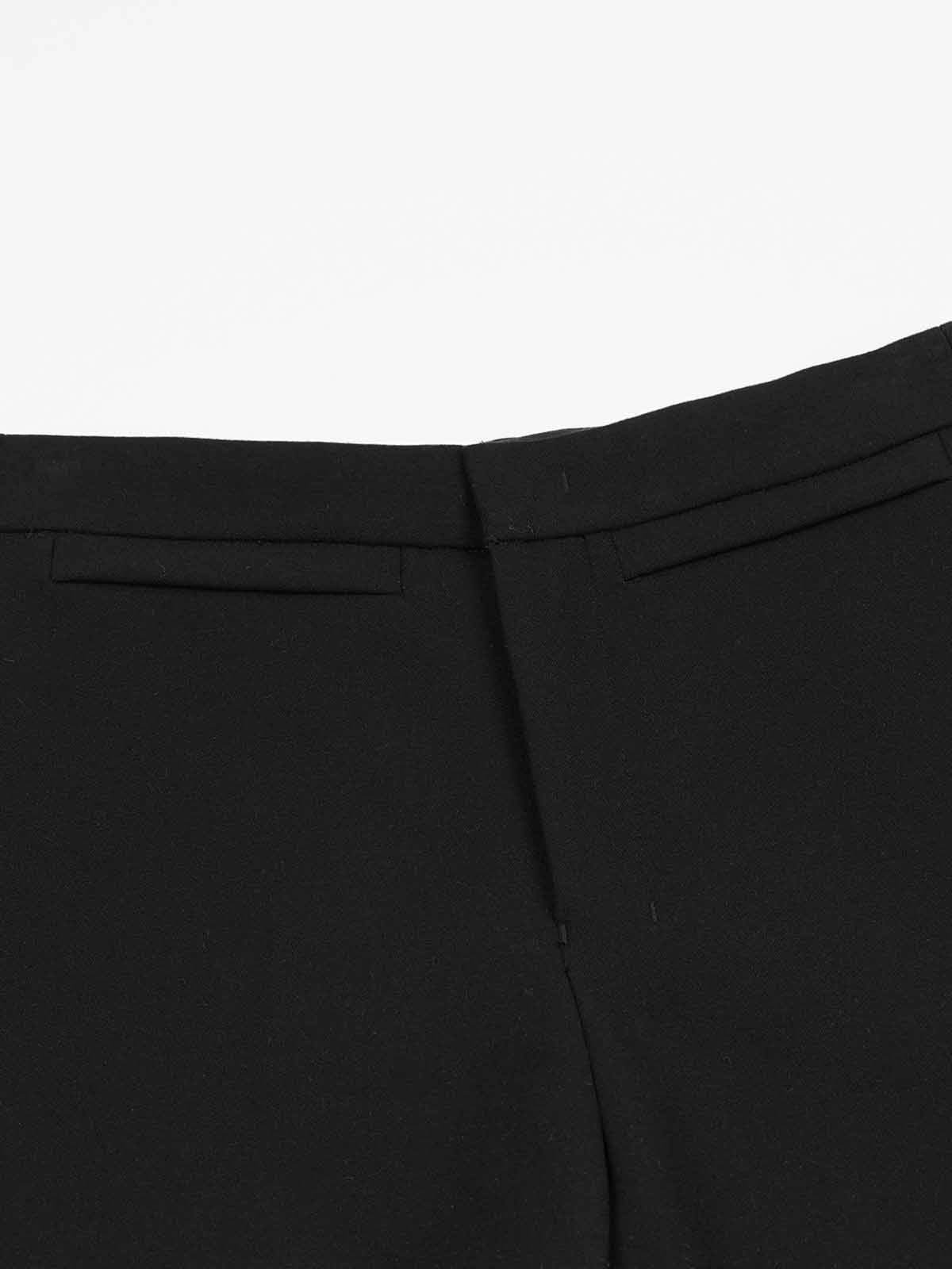 Mid-Rise Barrel-Leg Off-Duty Pant