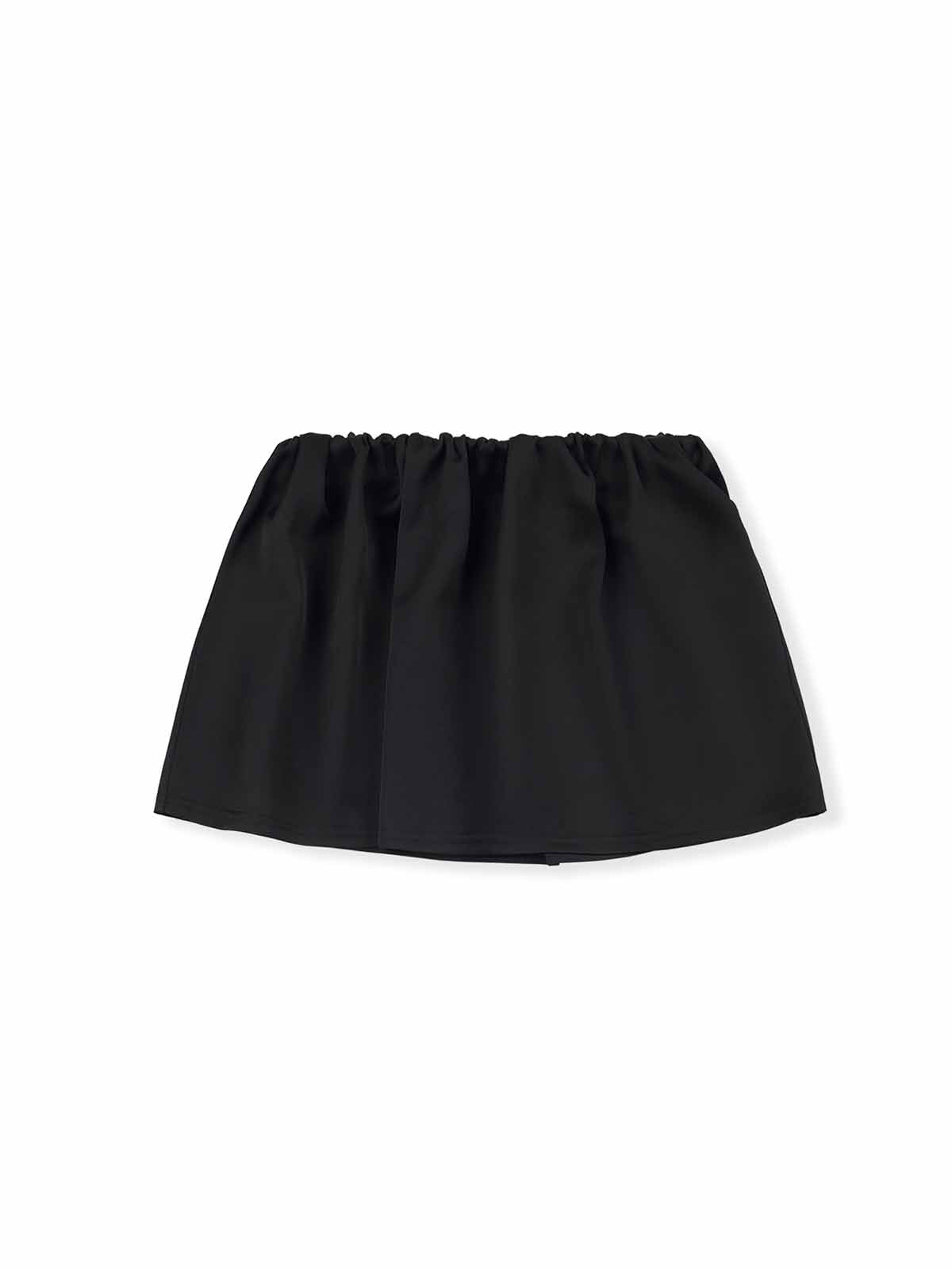 ASOBIO Satin Bubble Mini Skirt with Shorts