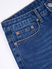 ASOBIO Classic Mid-Rise Straight Leg Jeans