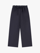 Mid-Rise Loose Straight Linen Pants