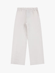 Mid-Rise Loose Straight Linen Pants