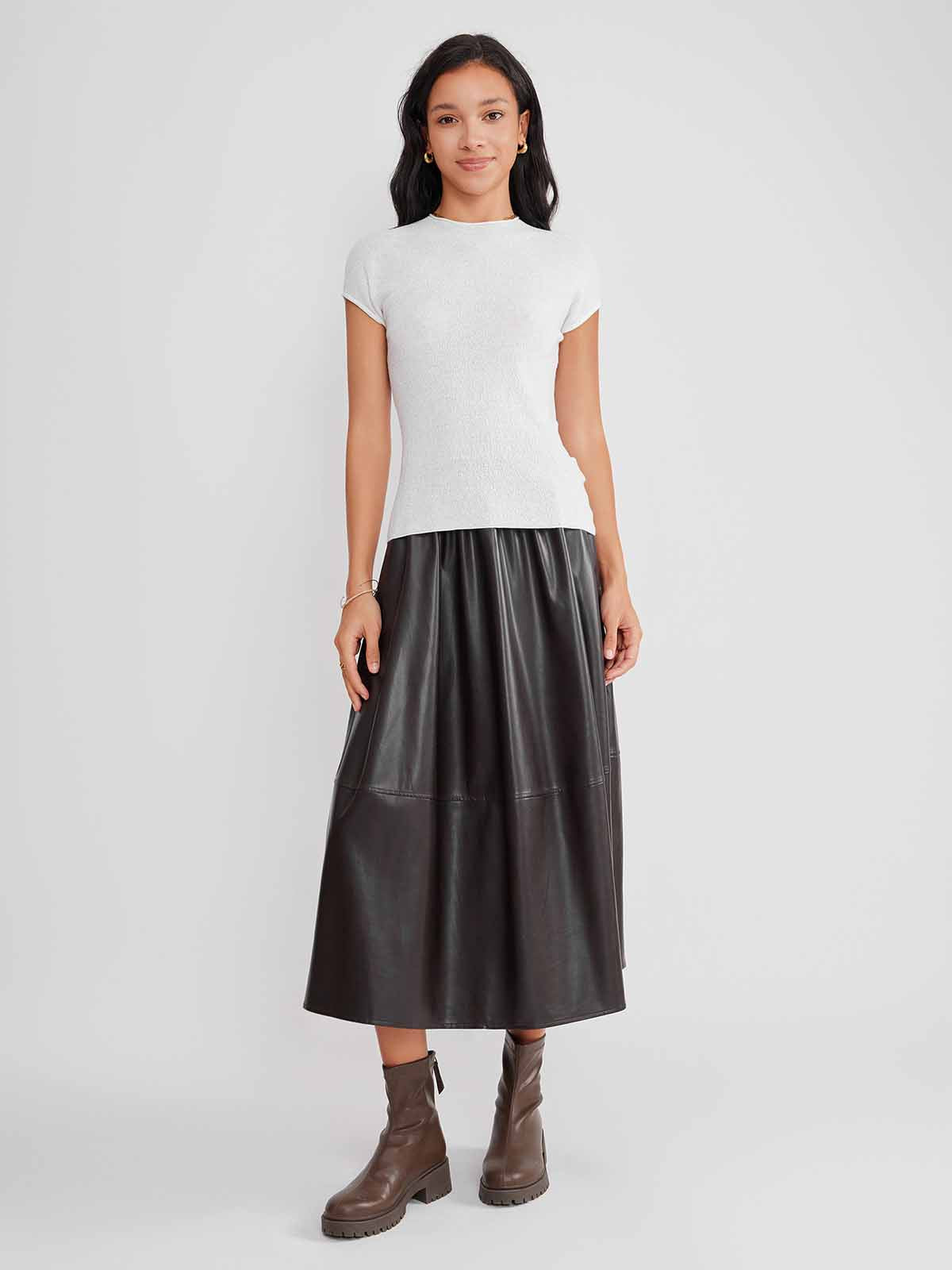 ASOBIO 100% Merino Wool Seamless Sweater