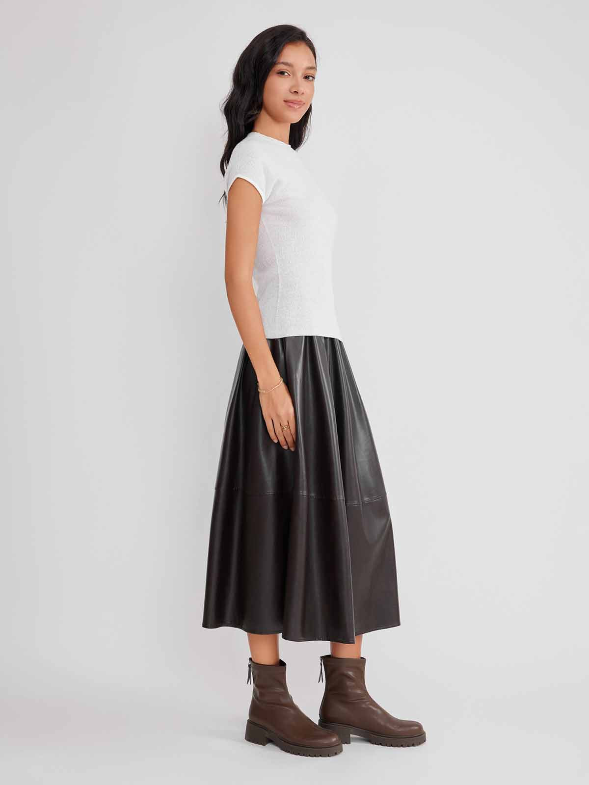 ASOBIO 100% Merino Wool Seamless Sweater