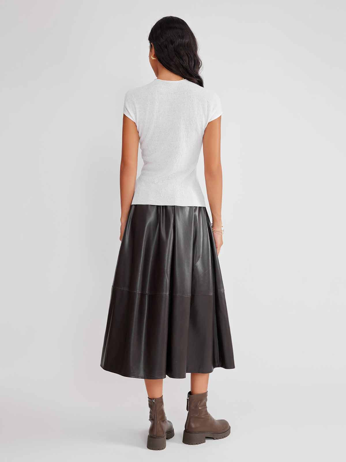 ASOBIO 100% Merino Wool Seamless Sweater