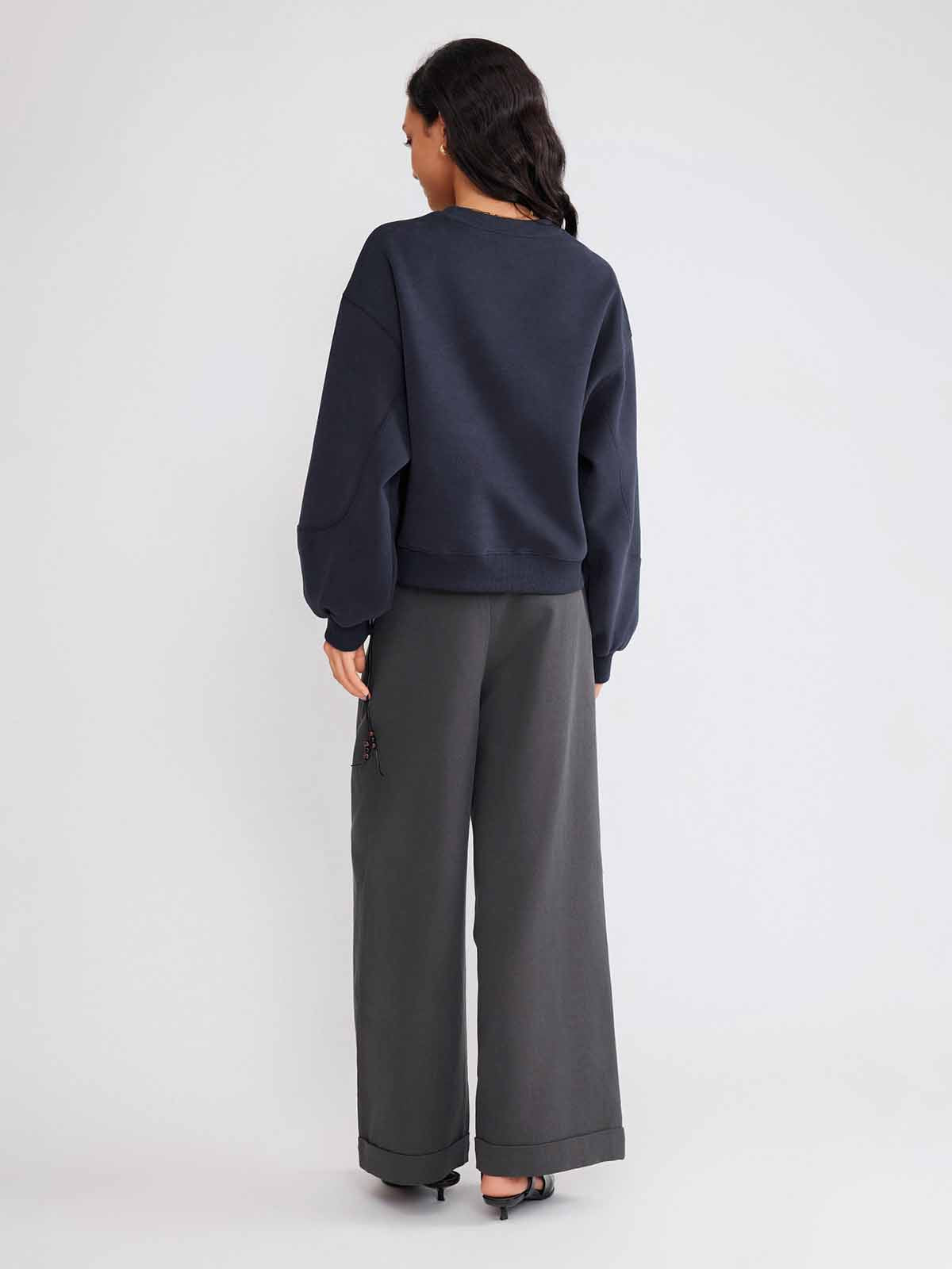 ASOBIO Cotton Blend Sweatshirt