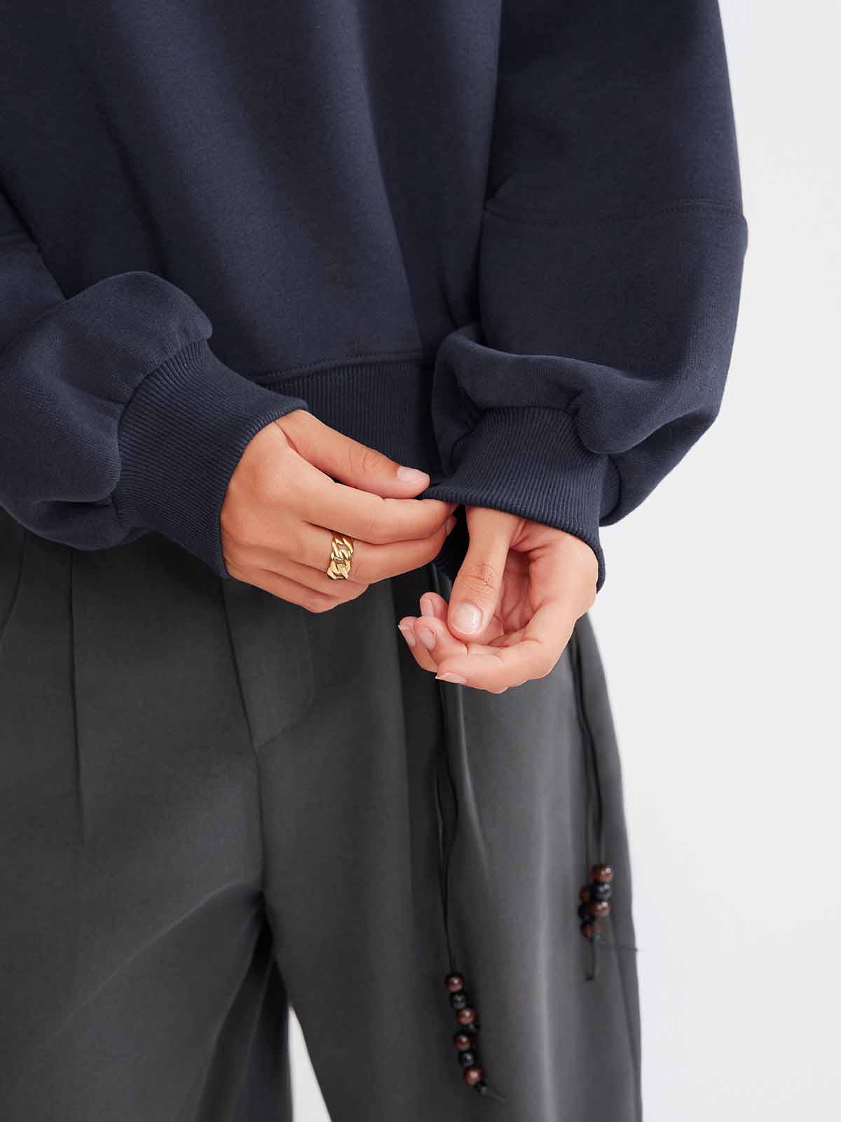 ASOBIO Cotton Blend Sweatshirt