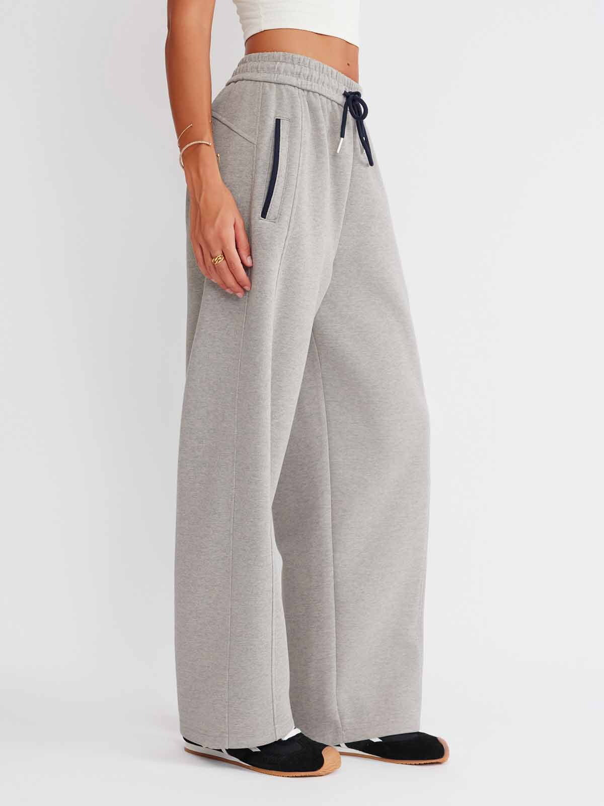 ASOBIO Brushed Cotton Fleece Sweatpants