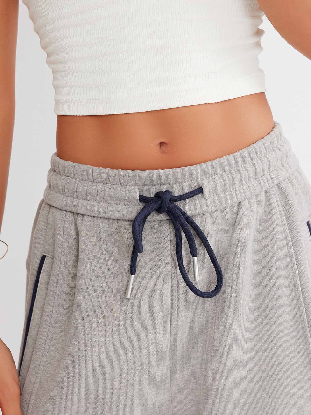 ASOBIO Brushed Cotton Fleece Sweatpants