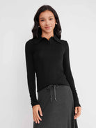 ASOBIO Tencel Wool Polo Shirt