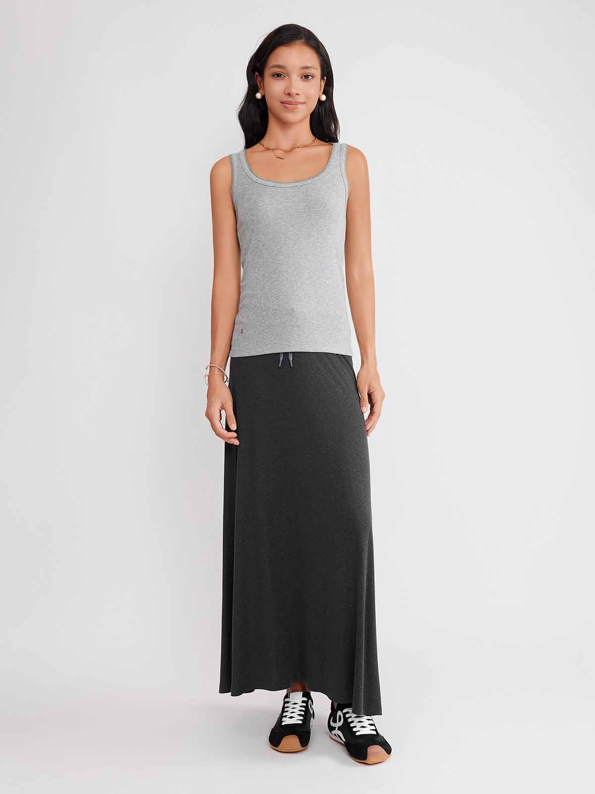 ASOBIO Wool Blend Tank Top