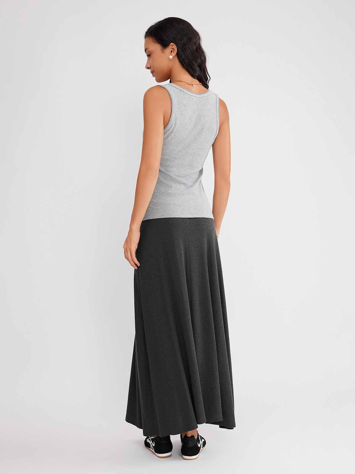 ASOBIO Wool Blend Tank Top