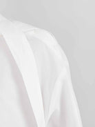 ASOBIO Button-Detail Tie-Neck Blouse