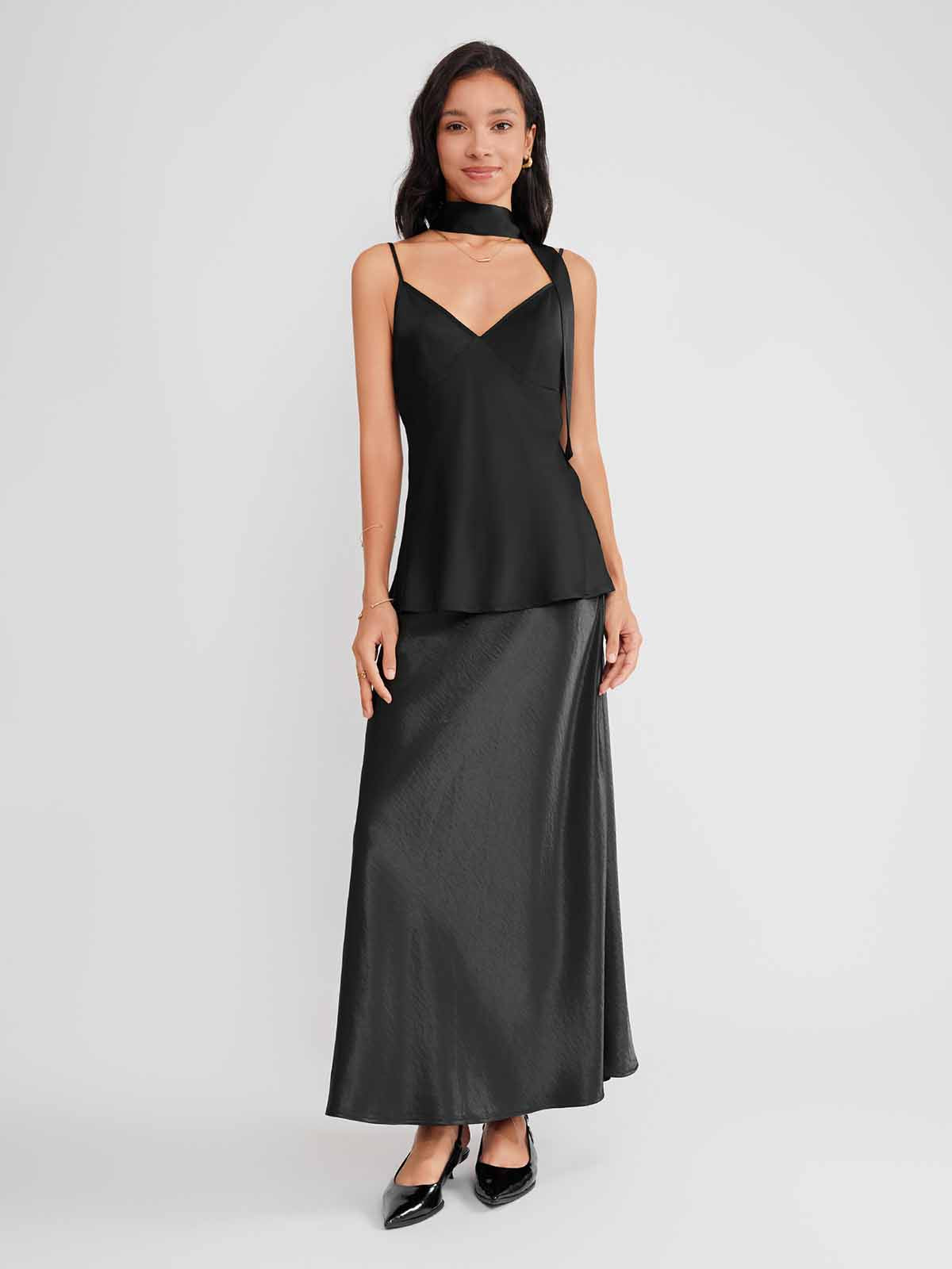 ASOBIO Satin Cami