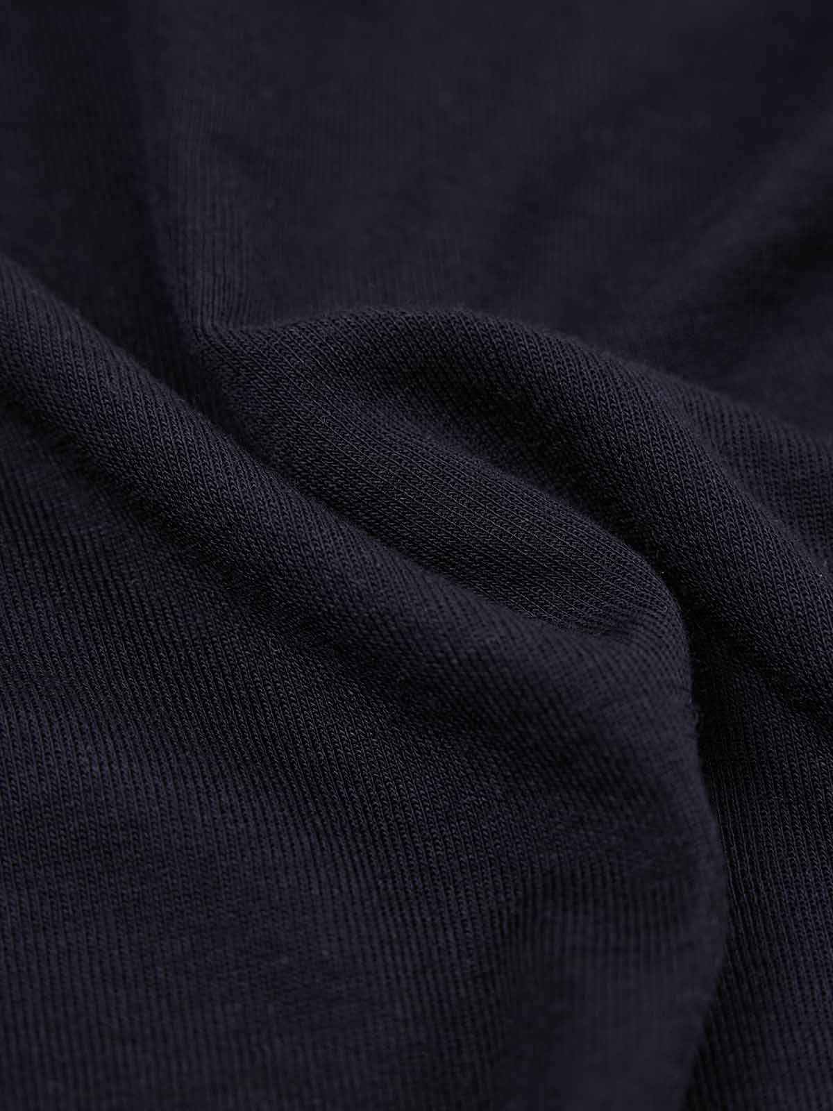 ASOBIO Wool Blend Ruched T-Shirt