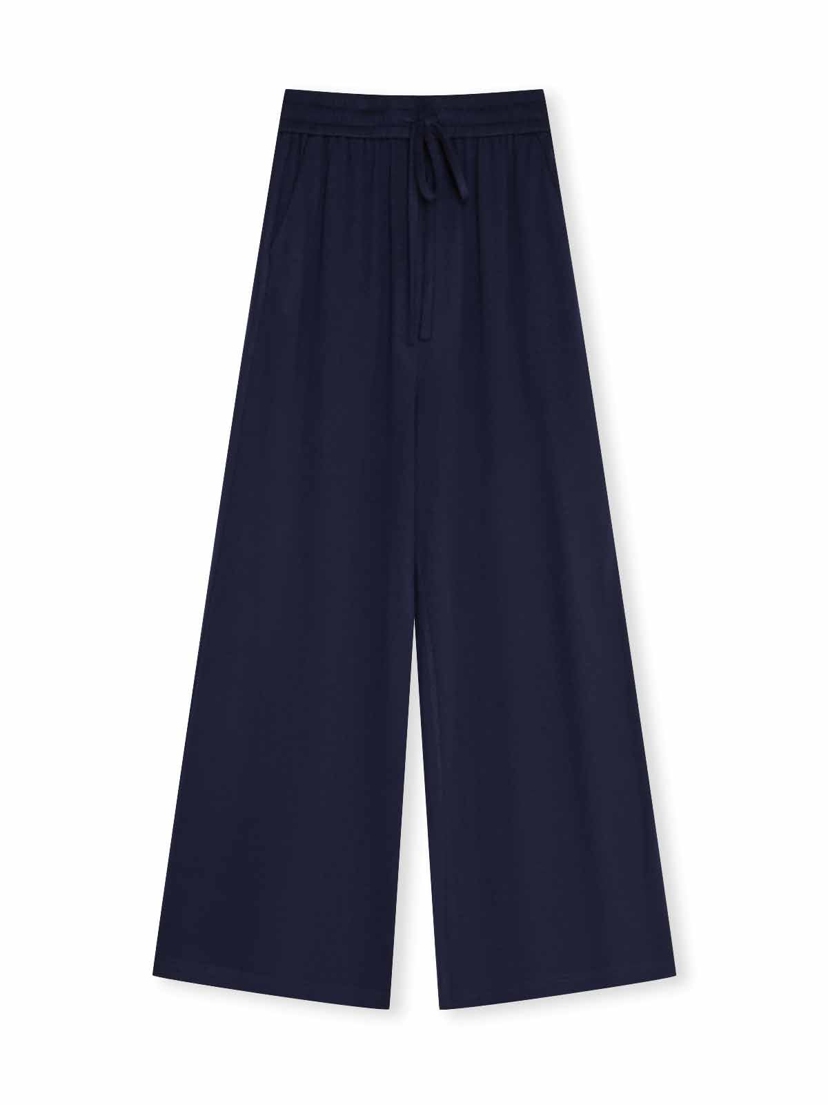 ASOBIO Wool Blend Knit Pants