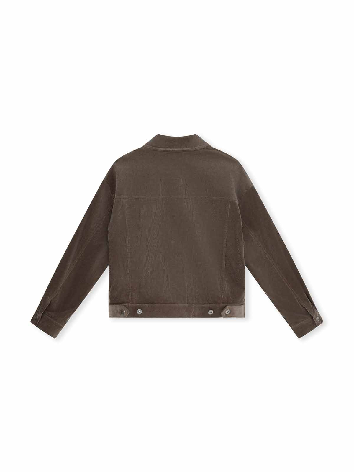 ASOBIO Corduroy Short Jacket