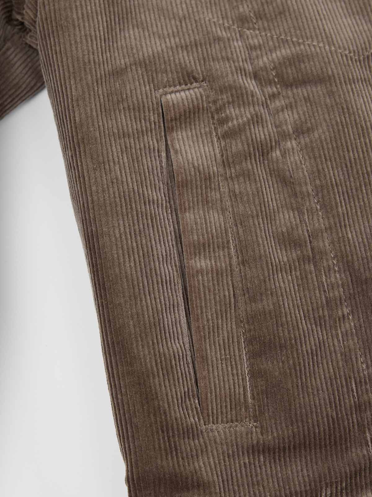 ASOBIO Corduroy Short Jacket
