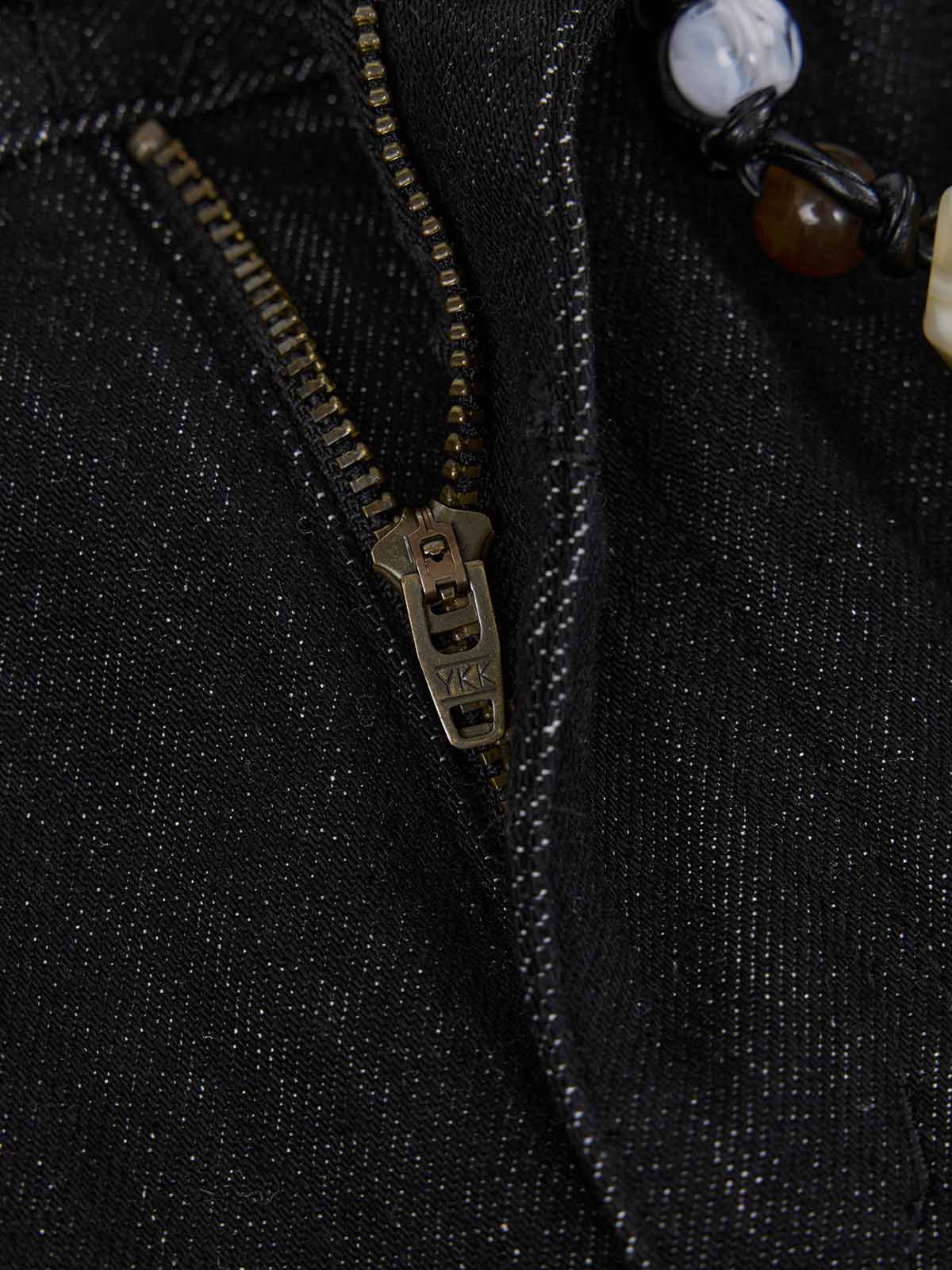 ASOBIO Stretch Denim Slit Midi Skirt