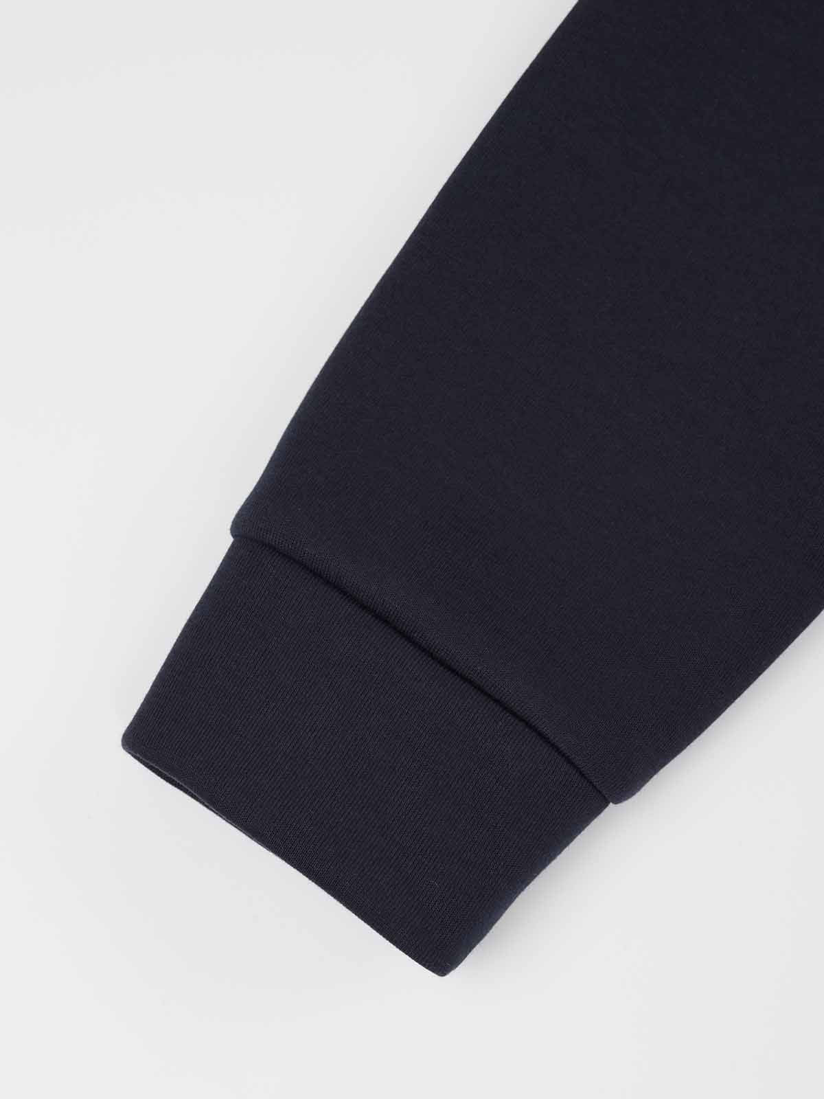 ASOBIO Hooded Panel Sweat Jacket