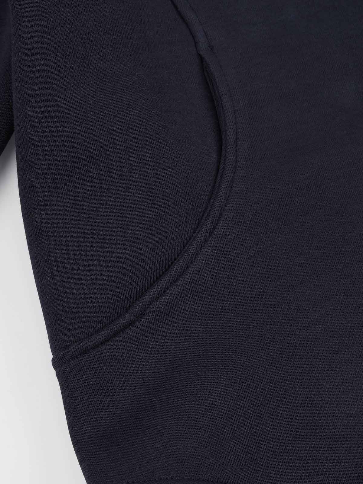 ASOBIO Hooded Panel Sweat Jacket