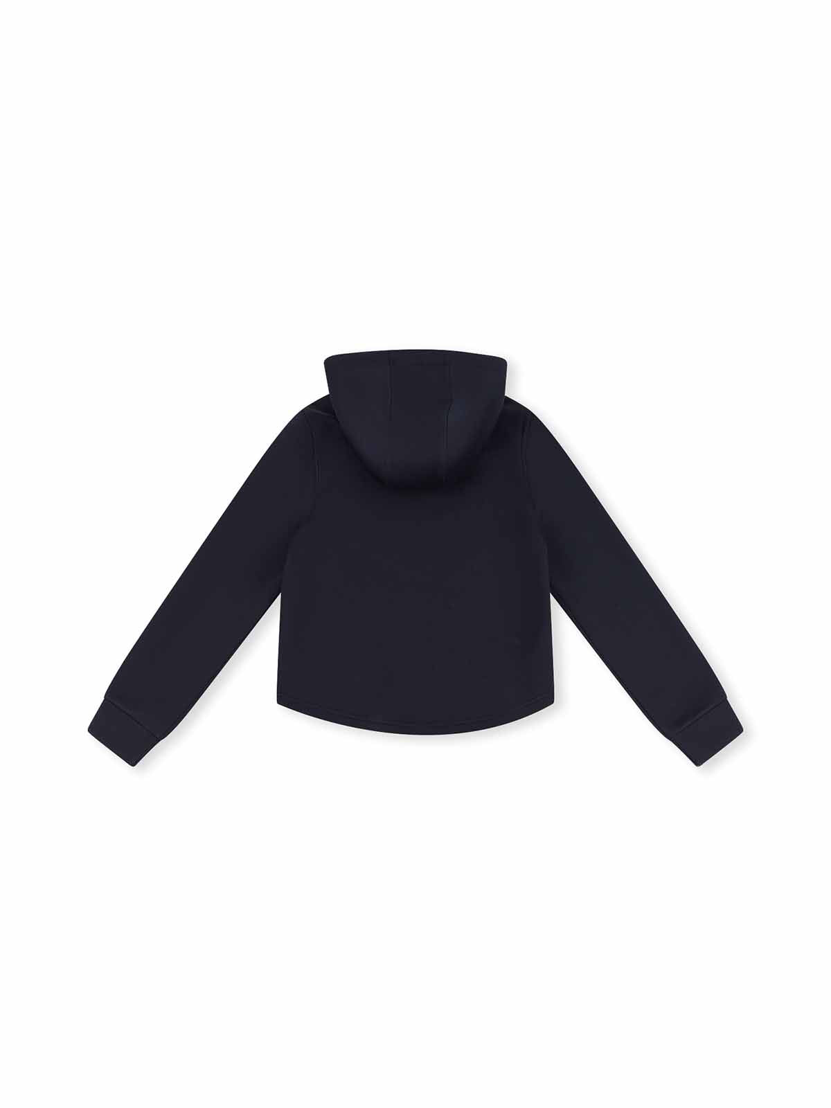 ASOBIO Hooded Panel Sweat Jacket